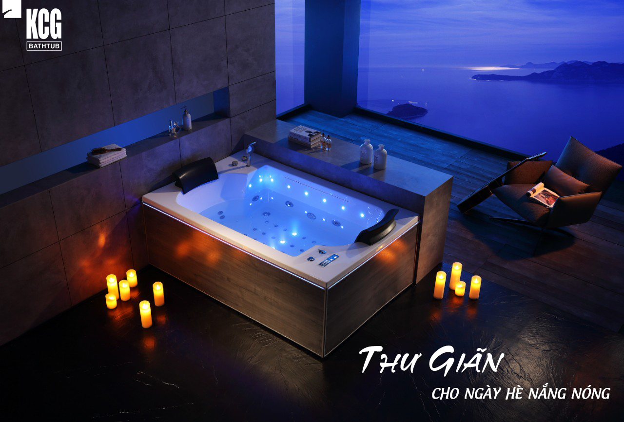 BỒN TẮM MASSAGE – GIẢI PHÁP LÝ TƯỞNG CHO NGÀY HÈ NẮNG NÓNG