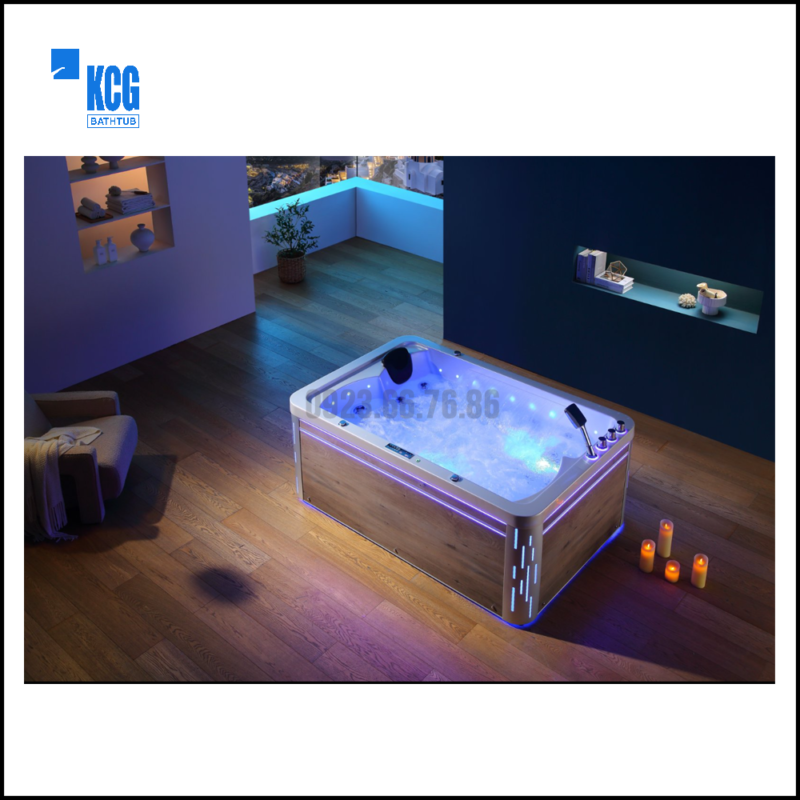 BỒN TẮM MASSAGE ĐÔI KC SD09